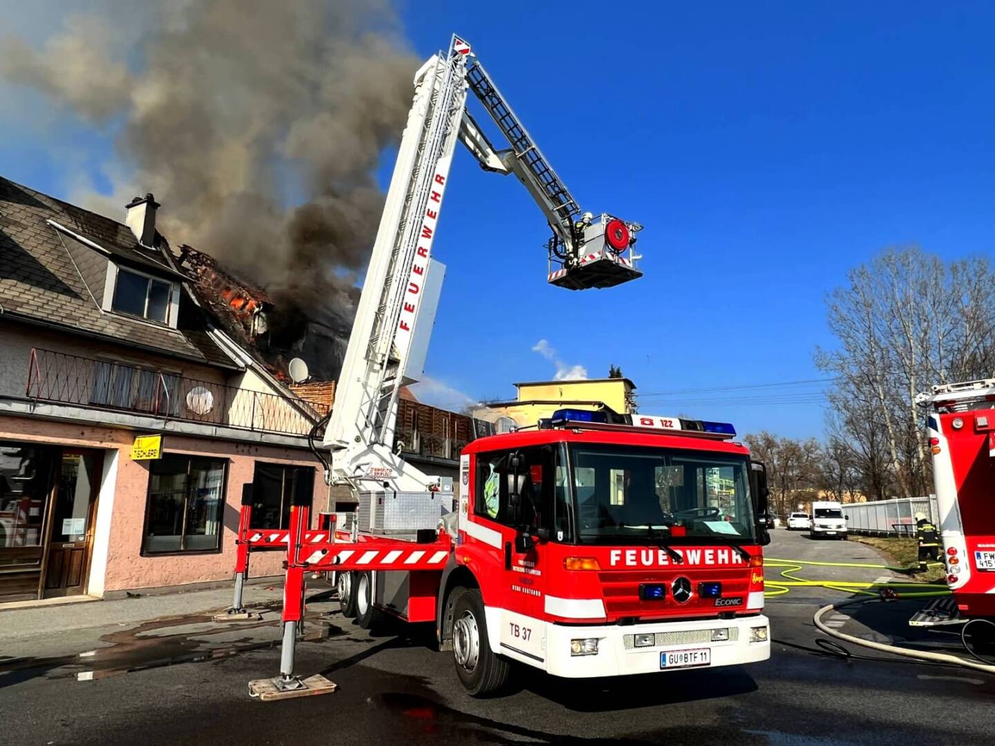 BFV Graz-Umgebung: Wohnhausbrand In Gratwein