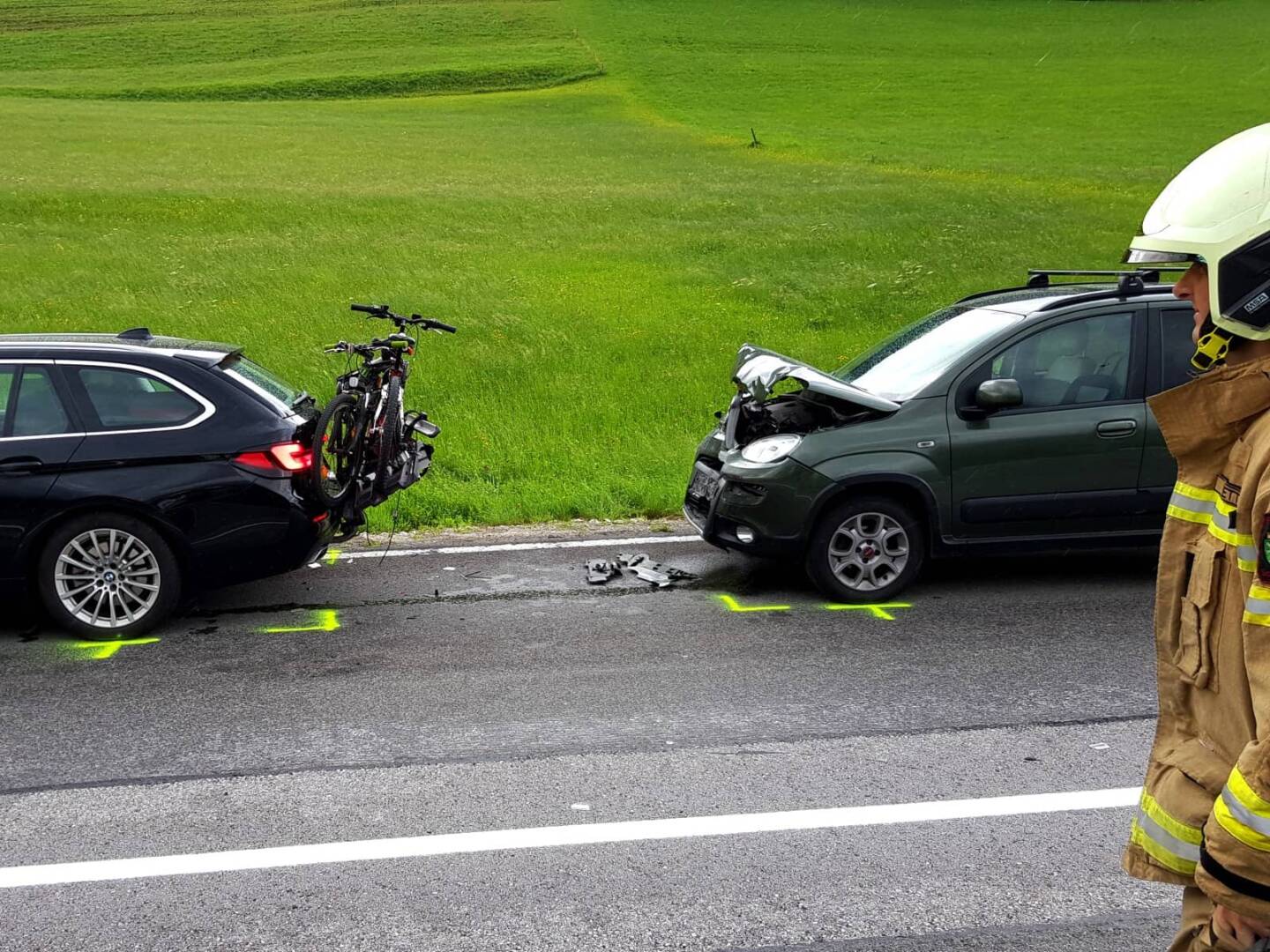 BFV Liezen: Schwerer Verkehrsunfall Auf Ennstalbundesstraße